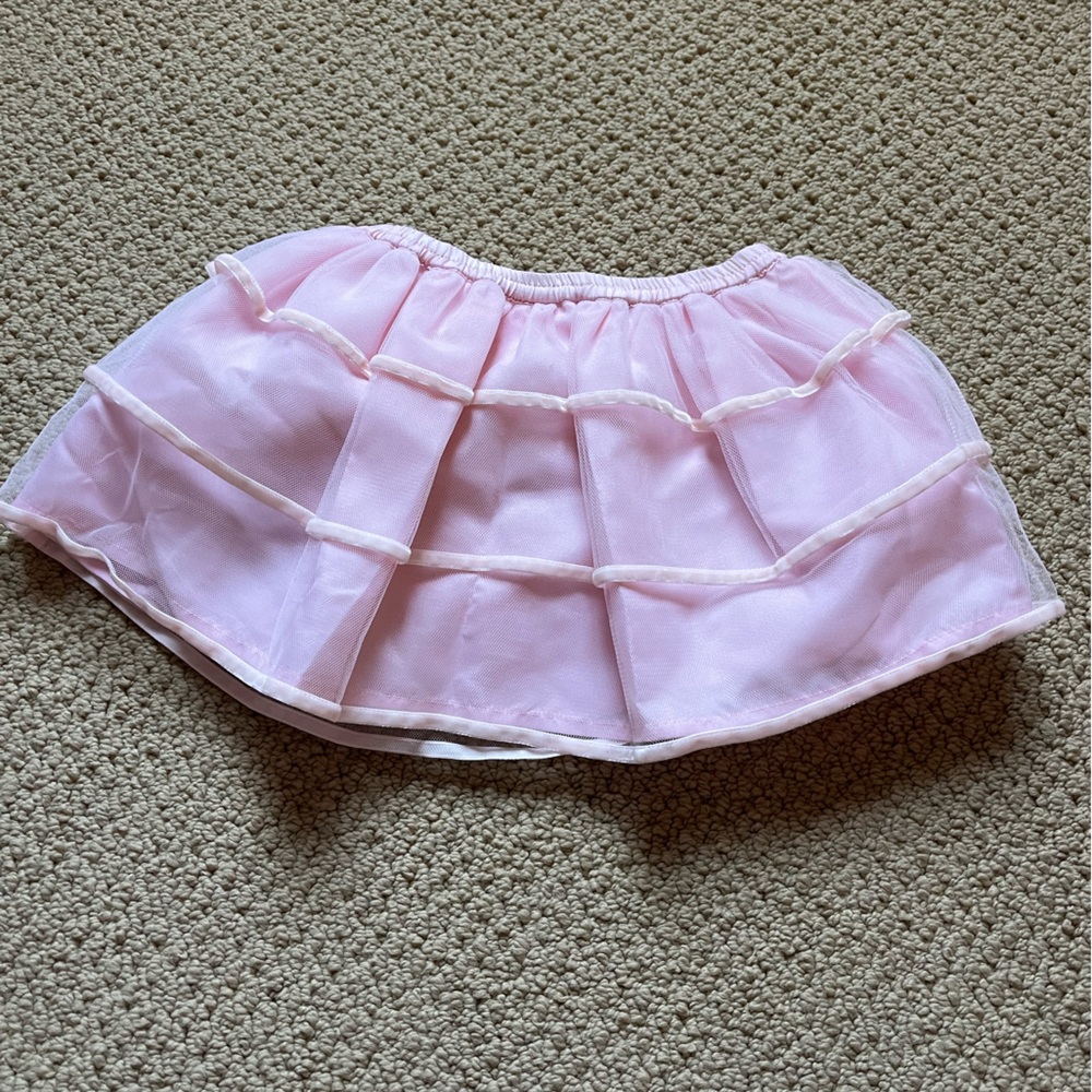 Janie and Jack never been worn, with tags, brand new pink skirt!